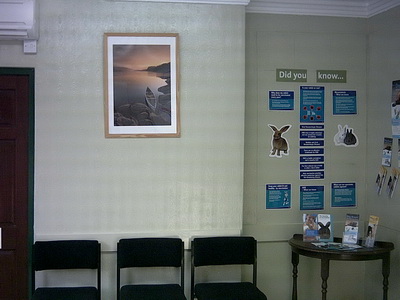 Waiting room front